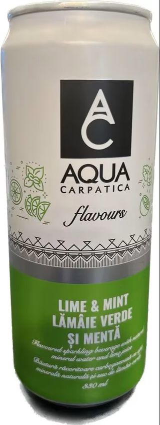 AQUA CARPATICA FLAVOURS LAMAIE SI MENTA 