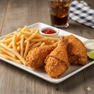 Chicken And Chips (Large)