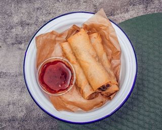 SAJGONKI na ciepło z warzywami