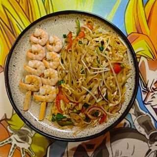 Pad-Thai De Gambas