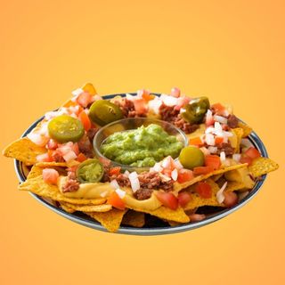 Nachos con pulled pork