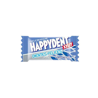 Chicles Happydent Menta sin Azucar 20 Unidades