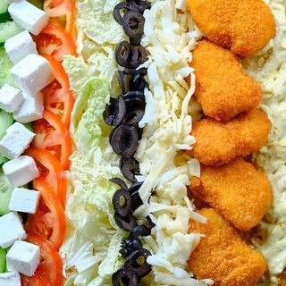 Шаурма з нагетсами 