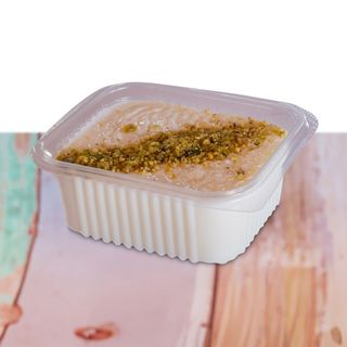 Crema de lapte cu fistic si miere