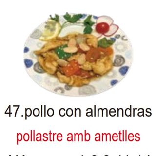 47. Pollo Con Almendras