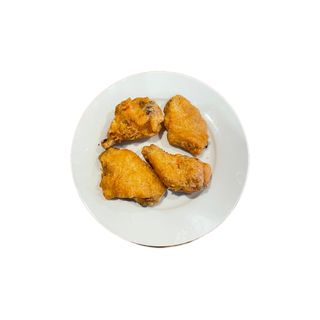 Alitas De Pollo Fritas (4 Uds.)