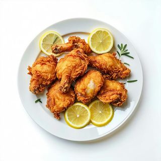 Pollo fritto con limone
