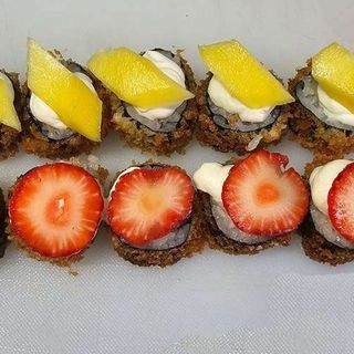 Hot Salmão Philadelphia com Fruits (5 Unidade)