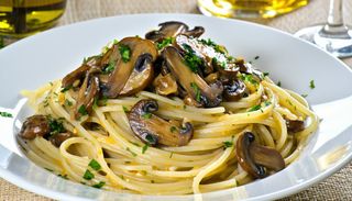 Spaghetti cu ciuperci