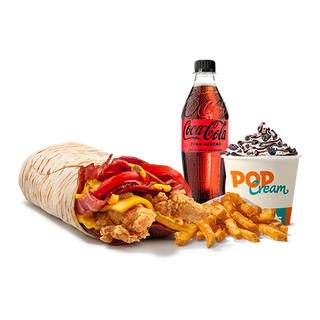 Menú Completo The Cheesy Wrap