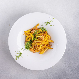 Картопля смажена з салом (300г)