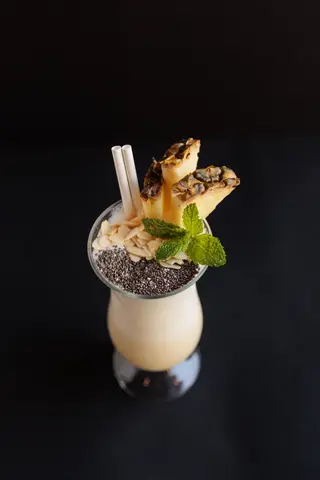 Copo de Smothie Abacaxi