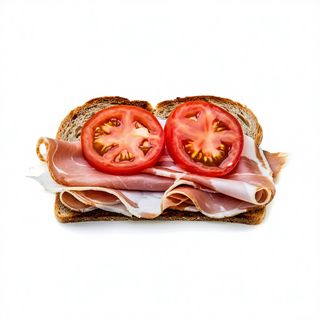 Bocadillo De Magra Con Tomate