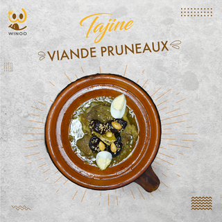 Tajine Viande Pruneaux
