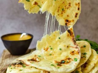 Pão Indiano com Queijo