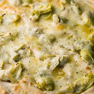 Carciofi bianca in teglia