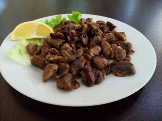 Пилешки сърца в масло (300г)