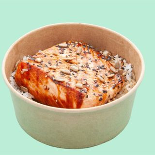 Poke Salmón Teriyaki