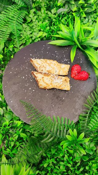 Протеинова палачинка с протеинов шоколад без захар