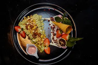 Crêpe Blanc De Pistache & Fruits Secs