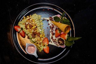 Crêpe Blanc De Pistache & Fruits Secs