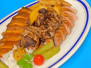 Велика м'ясна тарілка (700g)