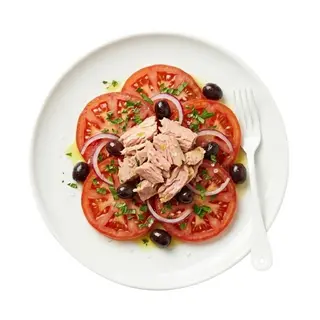 Tomate Con Atún