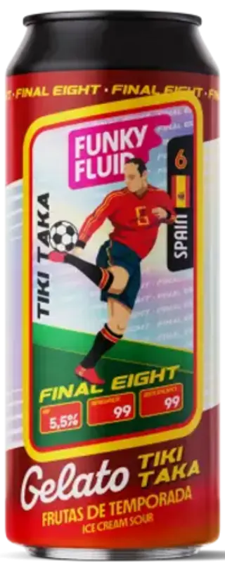 Gelato: Tiki Taka (Final Eight - Spain) Funky Fluid Lata 50 cl.