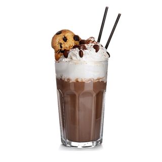 Hazelnut cookie milkshake
