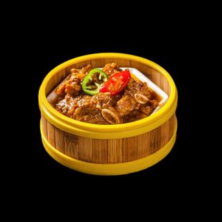 Costine di manzo al vapore al pepe cantonesi（广式黑椒牛仔骨）