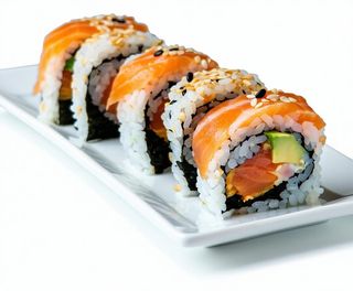 221. Black sake roll