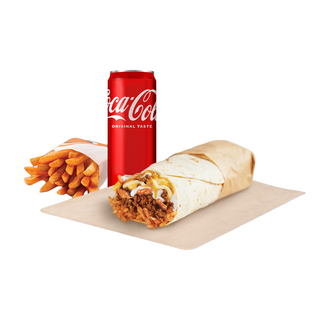 Beefy Melt Burrito Meal