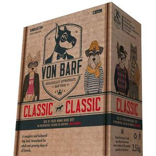 Von BARF Classic, sirova zamrznuta hrana za pse, 20x125g (KOD VBCL125)