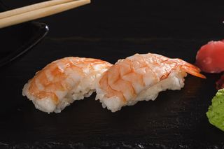 Shrimp nigiri