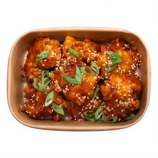 Korean Fried Chicken | Pui Prajit in Stil Coreean