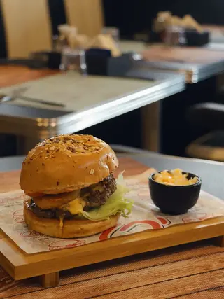 Menu Mushroom Burger