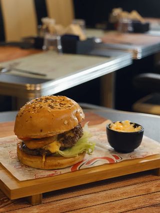 Menu Mushroom Burger