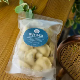 Вареники з картоплею та цибулею (500гр)