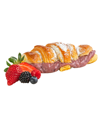 Croissant Con Cheesecake De Frutos Del Bosque