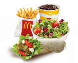 McWrap Veggie Combo obrok