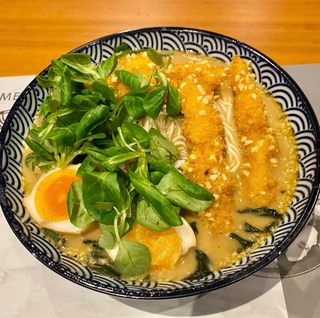 R0M.Ramen De Miso Con Pollo Rebozados
