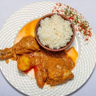 Mafé Poulet - Sauce Arachide + Coca-cola