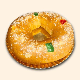 Roscón de Reyes 1/4 Sin Relleno