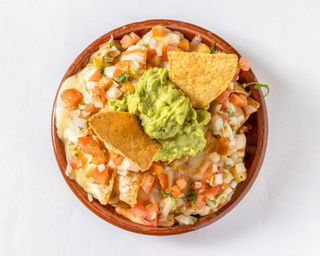 Nachos con Guacamole