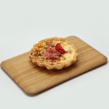 Քիշ խոզապուխտով և մոցարելայով