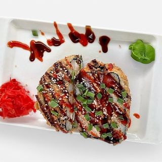 Суши-Бургер с курицей