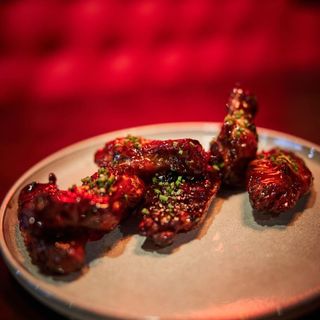 Alas de pollo a la brasa Texas Chili Rub