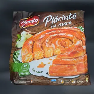 Pastel "placinta" Relleno De Manzana 800g