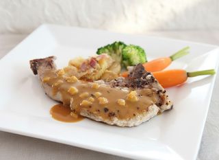 Côte De Porc À La Moutarde