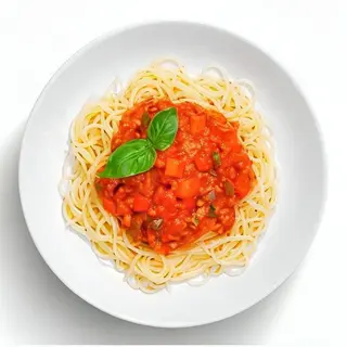 Spaguetti Pil-Pil With Prawns And Cherry Tomato